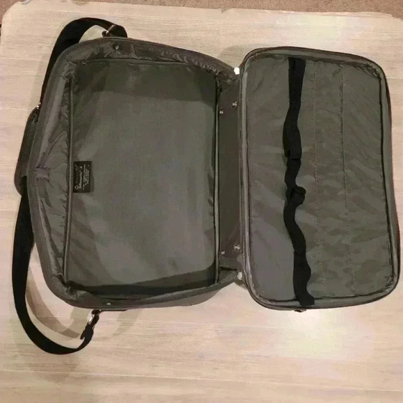 Vintage 1987 Samsonite Silhouett 4 Brown Tweed Adj  Shoulder Travel Bag - ECU - Picture 9 of 15